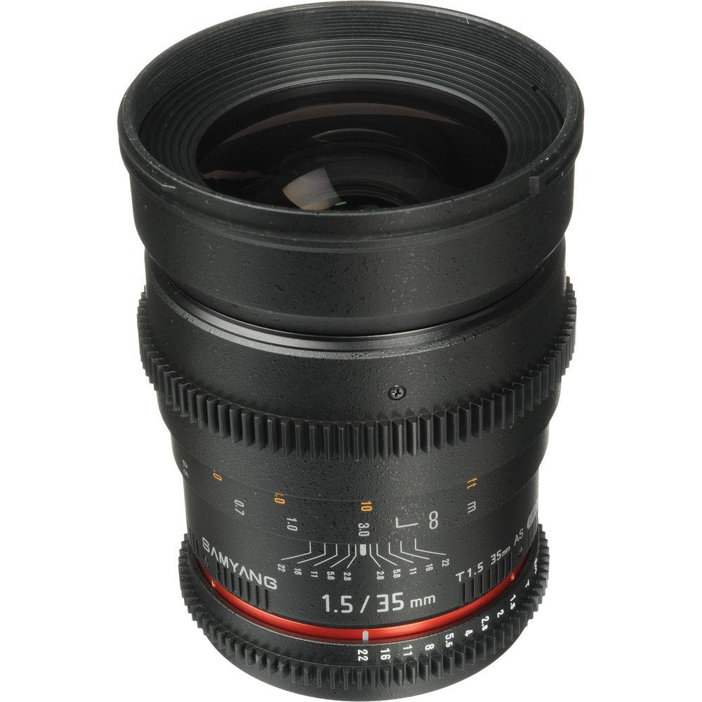 Samyang 35mm T1.5 Cine Lens for Canon EF