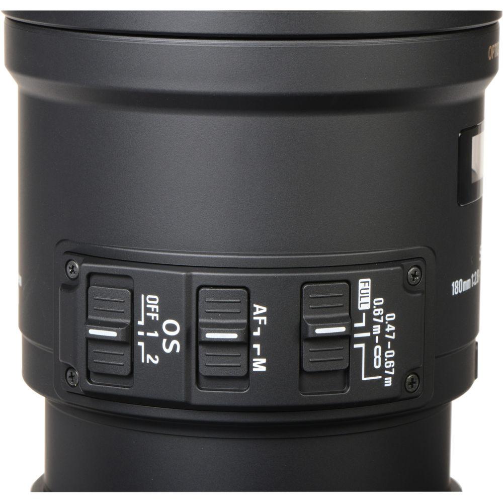 Sigma 180mm f 2.8 APO Macro EX DG OS HSM Lens
