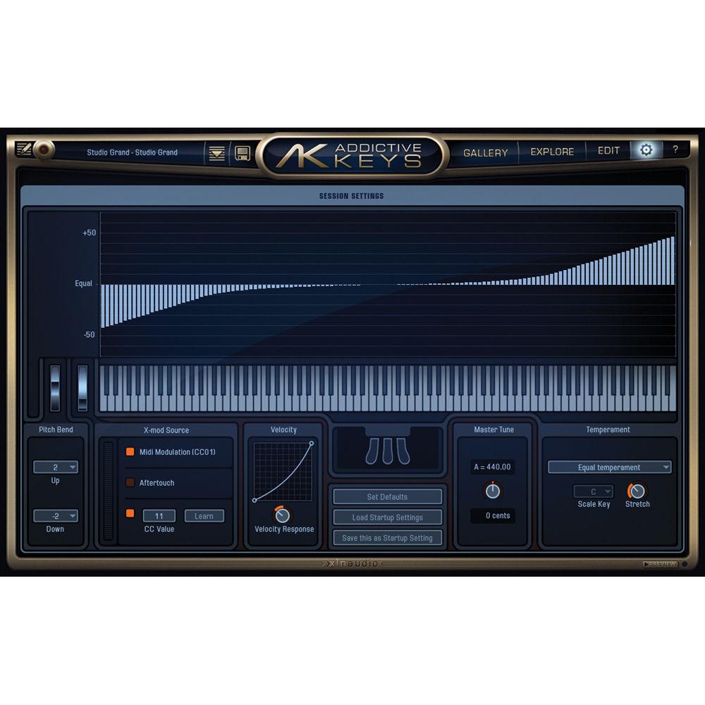 XLN Audio Addictive Keys - Studio Collection
