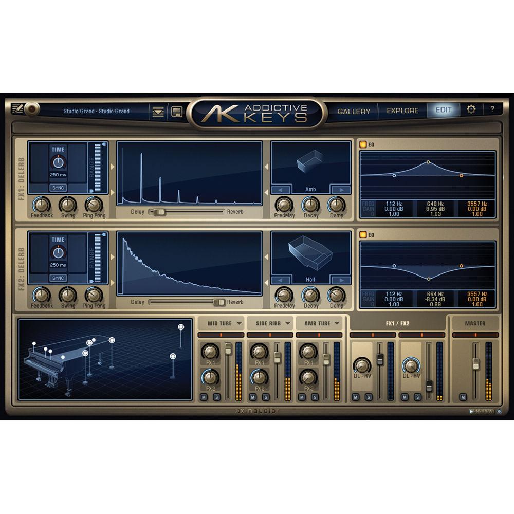 XLN Audio Addictive Keys - Studio Collection