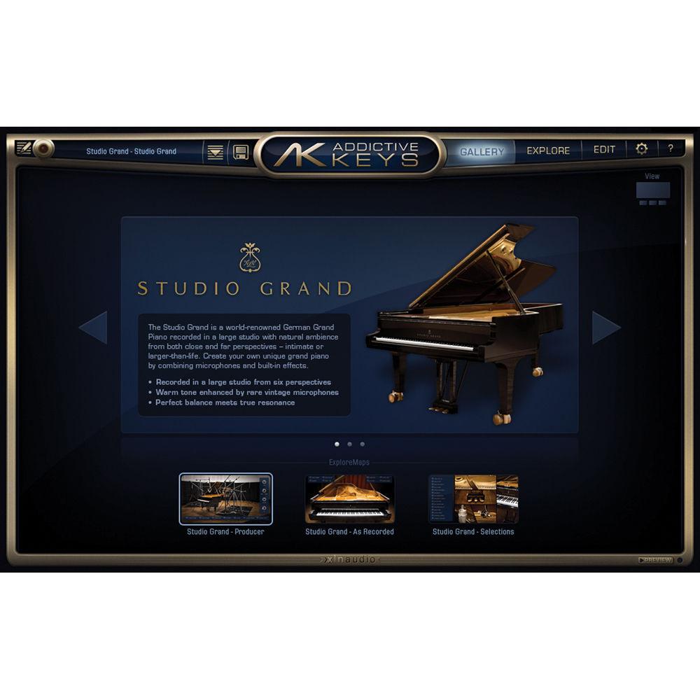 XLN Audio Addictive Keys - Studio Collection