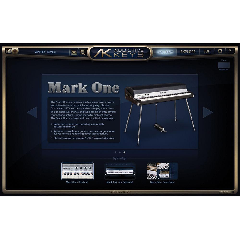 XLN Audio Addictive Keys - Studio Collection