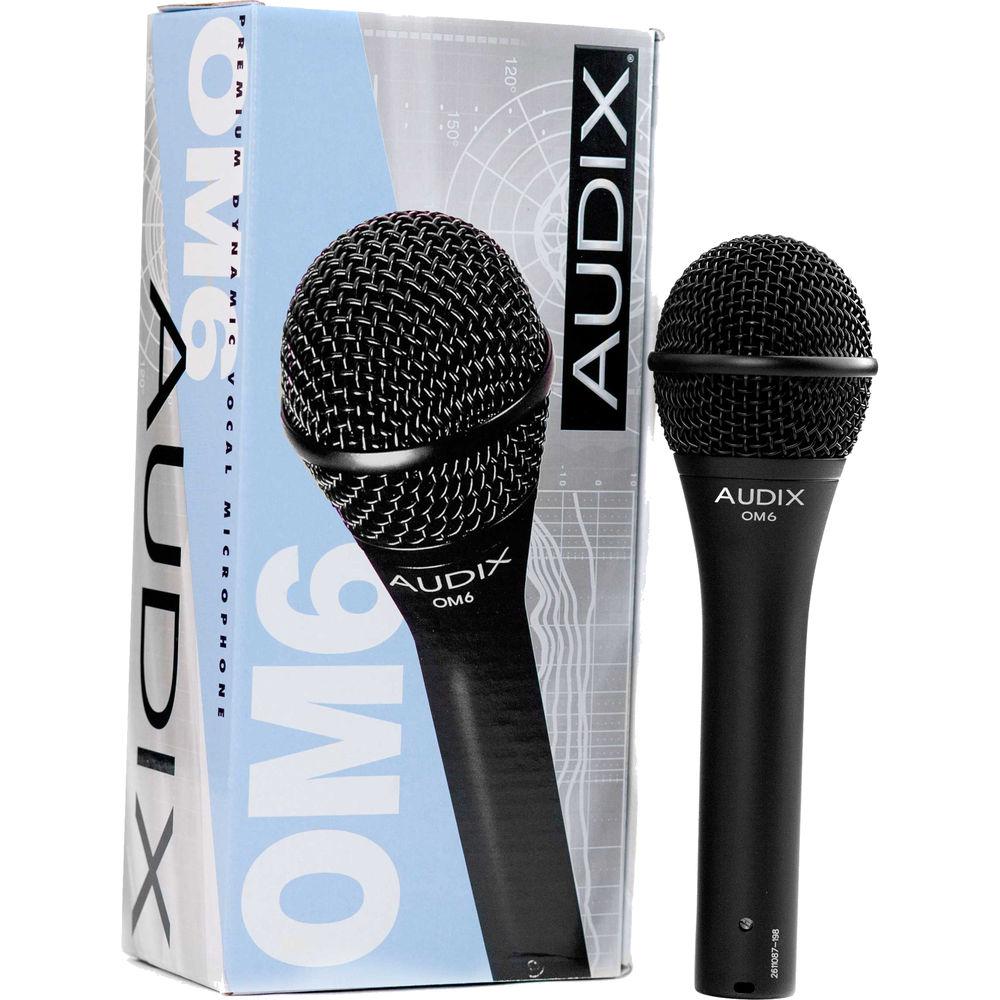 Audix OM6 Handheld Hypercardioid Dynamic Microphone