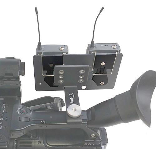 Bracket 1 Attachment Clip for Mounting Sennheiser ew Series Receivers to Bracket 1 Camera Mount