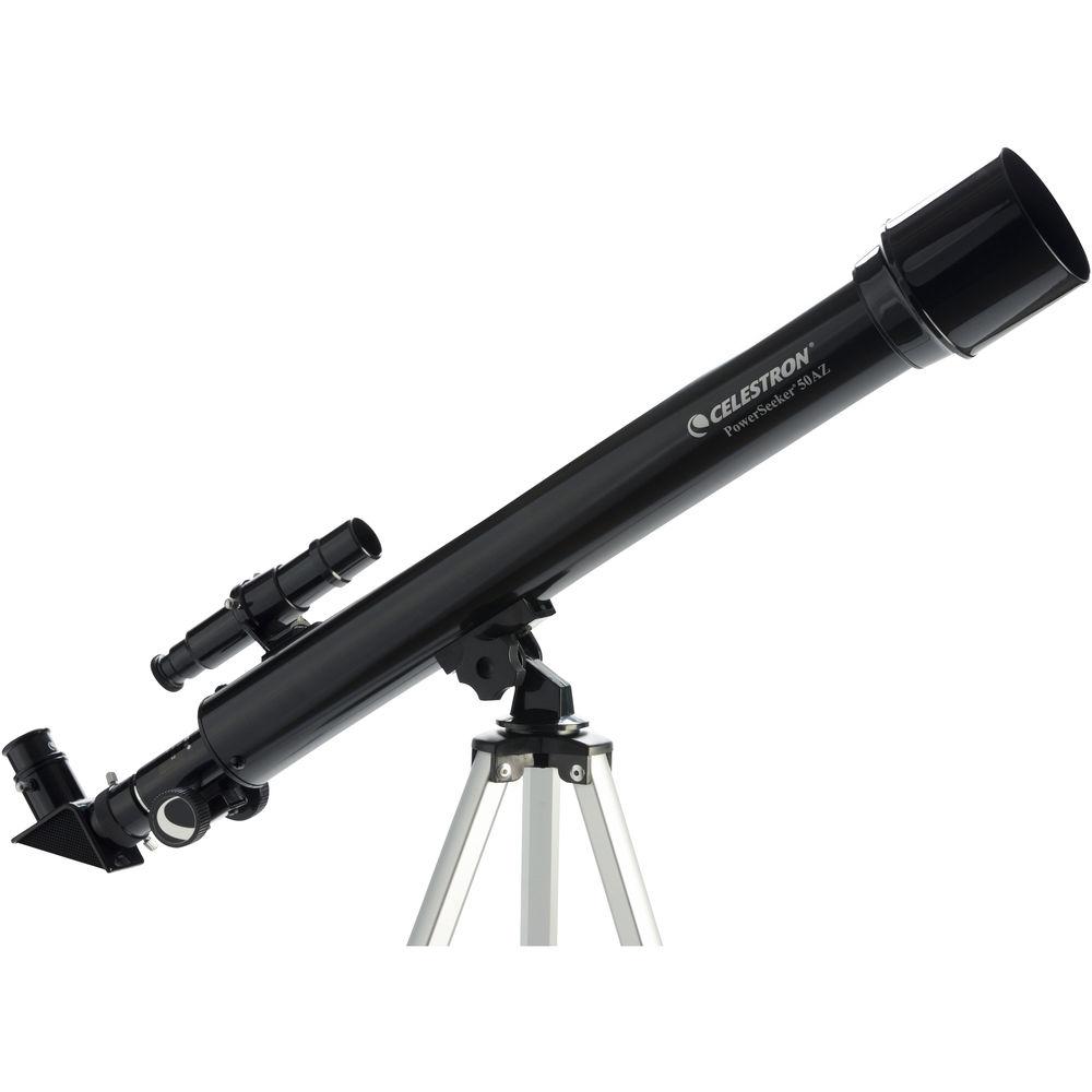 Celestron PowerSeeker 50 50mm f 12 AZ Refractor Telescope