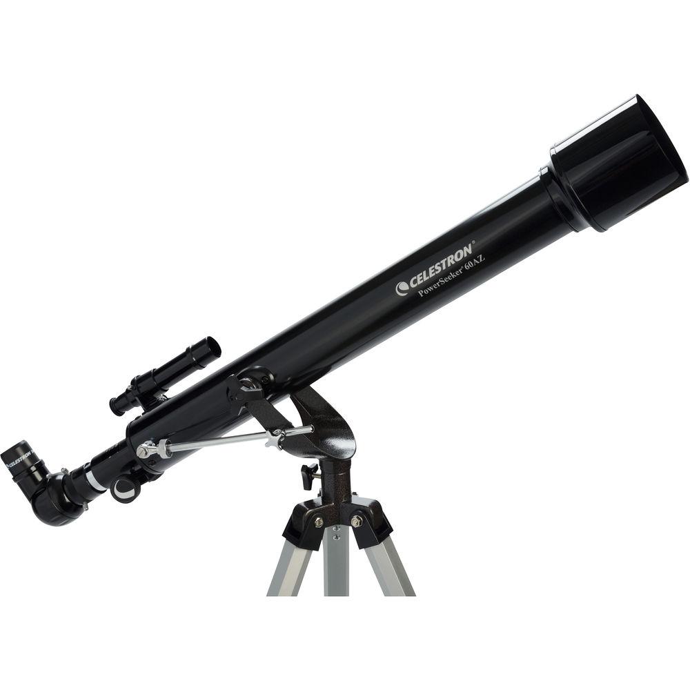 Celestron PowerSeeker 60 60mm f 12 AZ Refractor Telescope