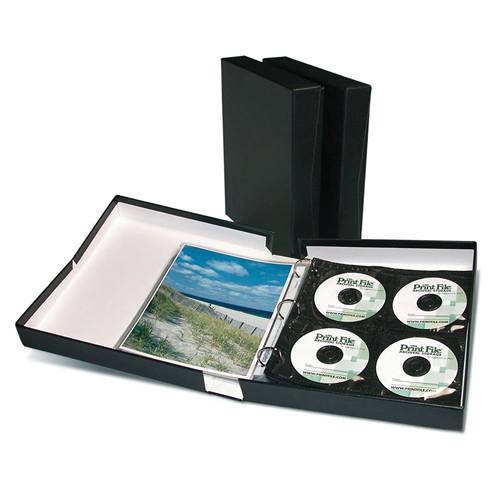 Print File 1.5" Portfolio Box Binder