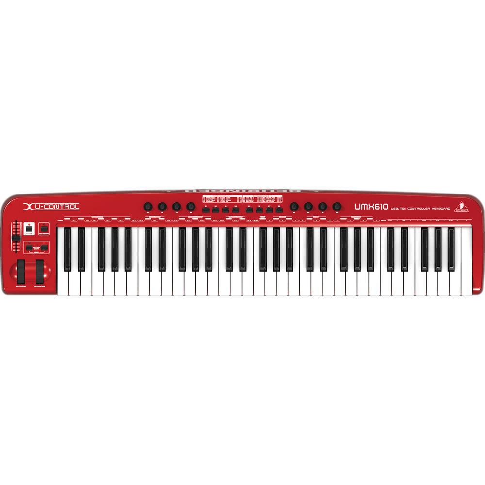 Behringer UMX610 - USB MIDI Keyboard Controller