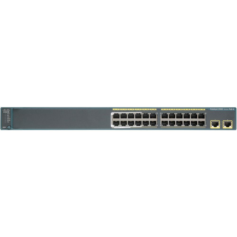 Cisco Catalyst 2960 24-Port 10 100 & 8-Port PoE Ethernet Switch