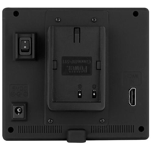 Marshall Electronics V-LCD51 with Canon BP-511 Style Battery Kit