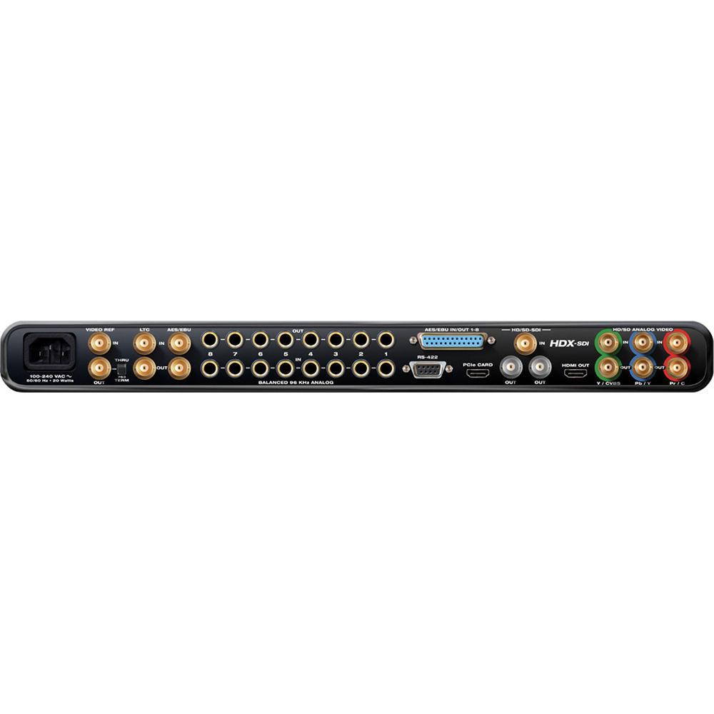 MOTU HDX-SDI SDI, HDMI Analog Video Interface for Laptops