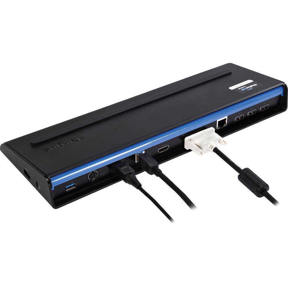 Targus USB 3.0 SuperSpeed Dual Video Docking Station With Power