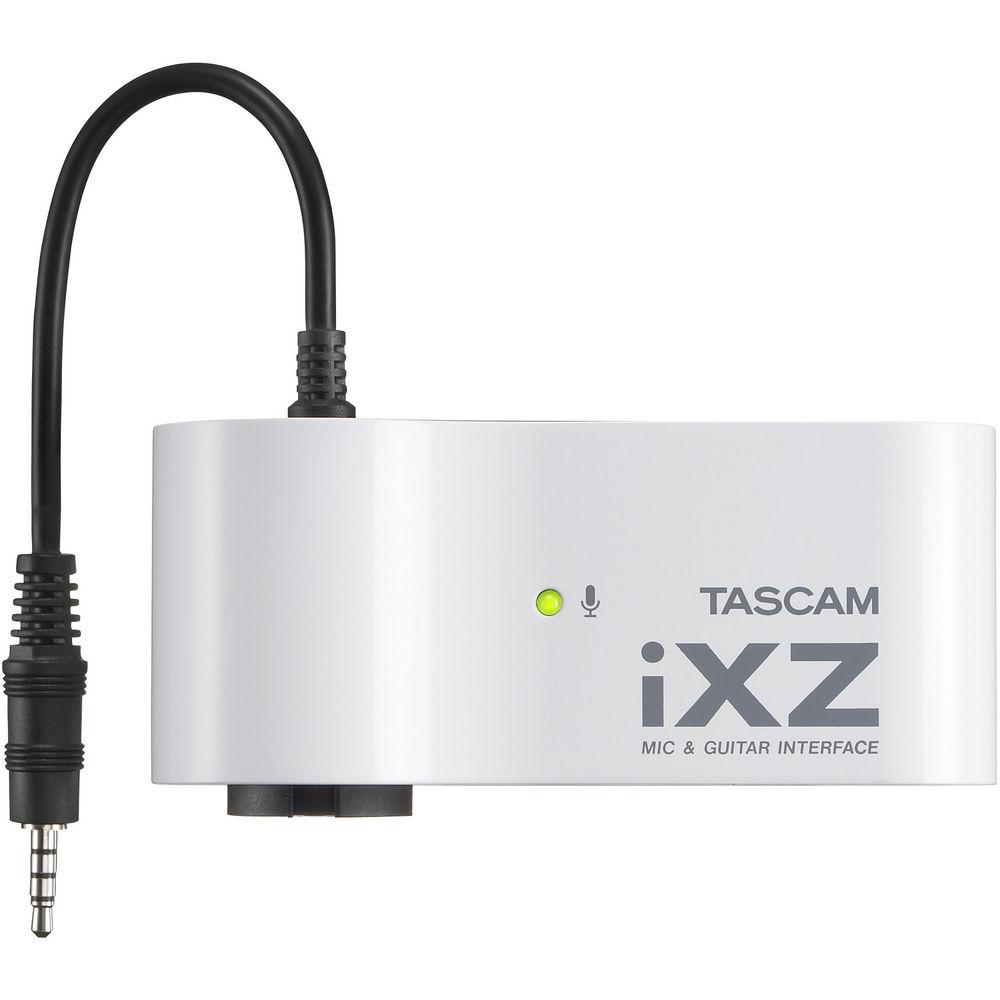 Tascam iXZ Mic & Instrument Interface for iPad iPhone iPod touch