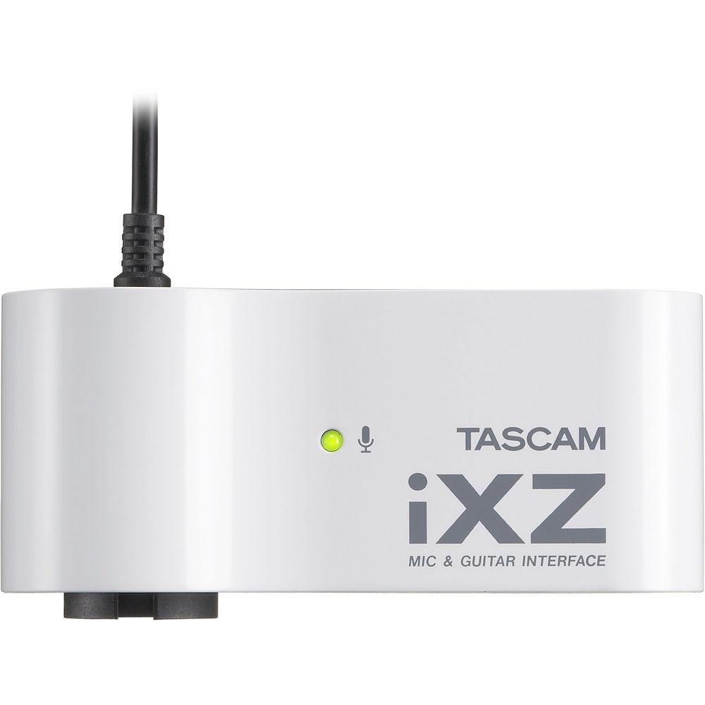 Tascam iXZ Mic & Instrument Interface for iPad iPhone iPod touch