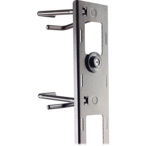 APC Vertical Cable Organizer, 8 Cable Rings, Zero U