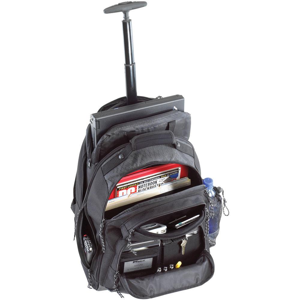 Targus TSB700 15.4" Rolling Laptop Backpack