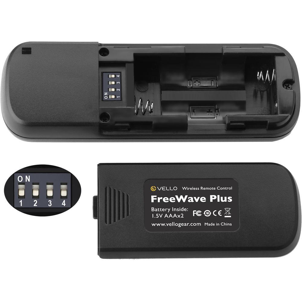 Vello FreeWave Plus Wireless Remote Shutter Release for Sony Minolta