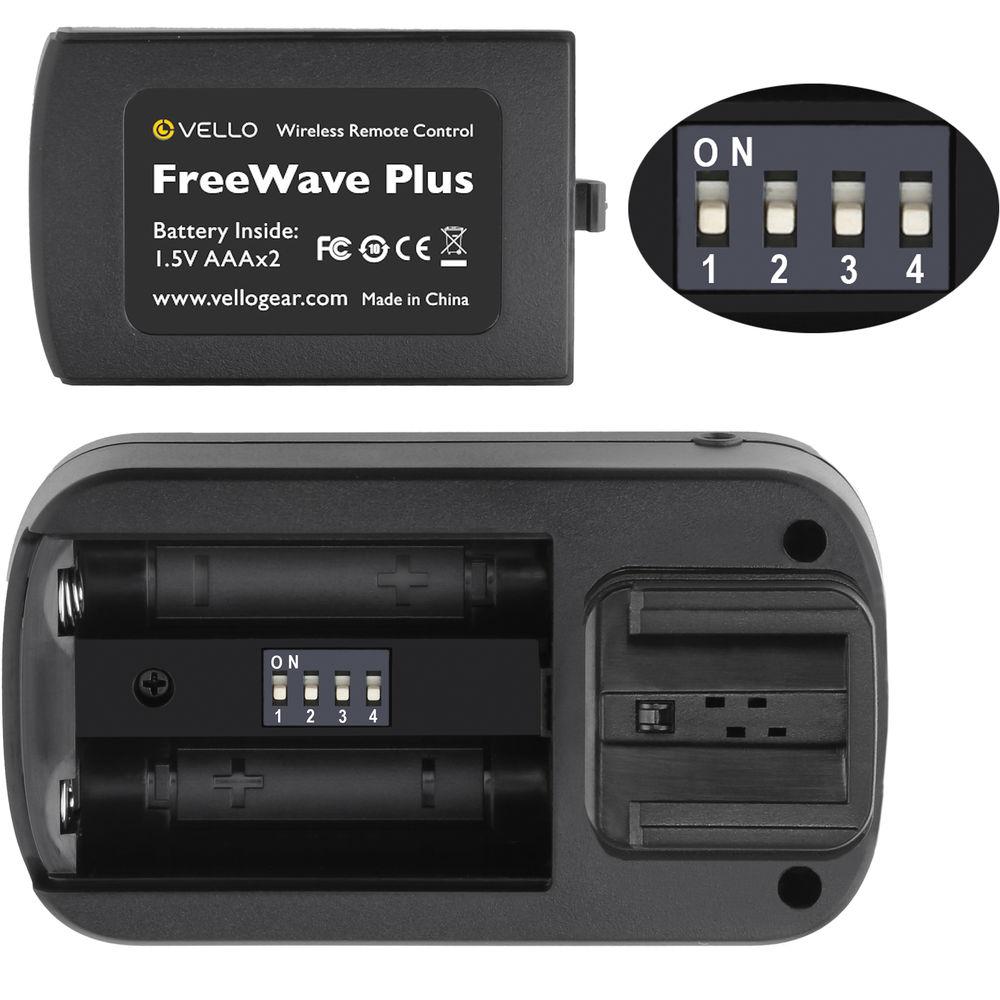 Vello FreeWave Plus Wireless Remote Shutter Release for Sony Minolta