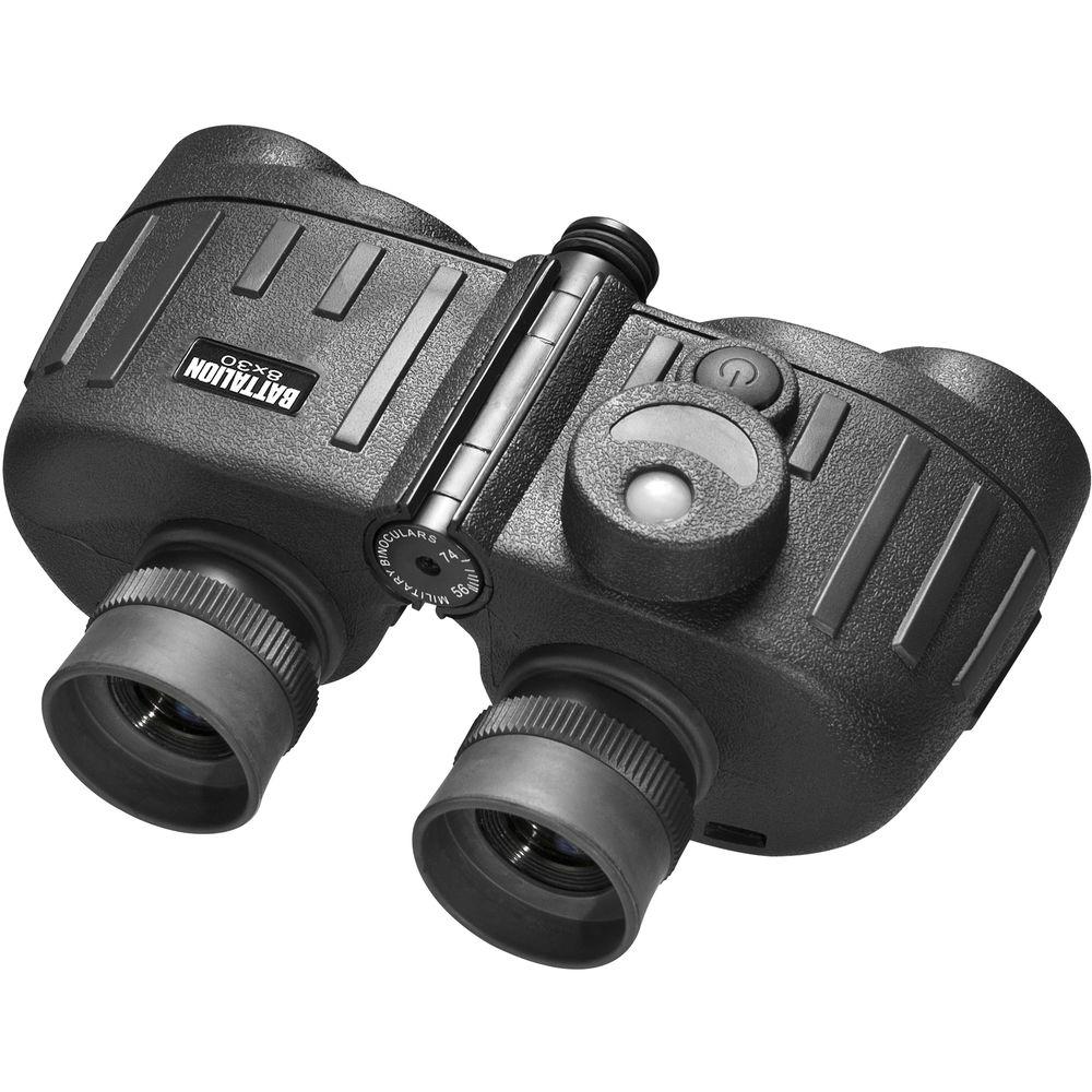Barska 8x30 WP Battalion Binocular with Internal Rangefinder