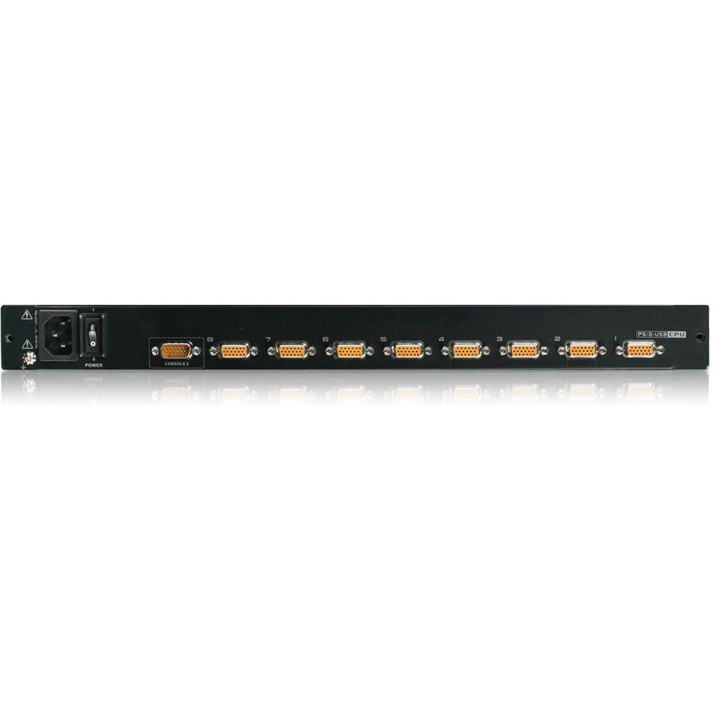 IOGEAR 8-Port LCD Combo KVM Switch with Cables