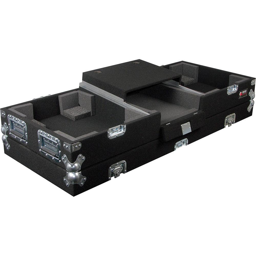 Odyssey Innovative Designs CGSBM12 Glide Style Carpeted Covered Turntable Coffin