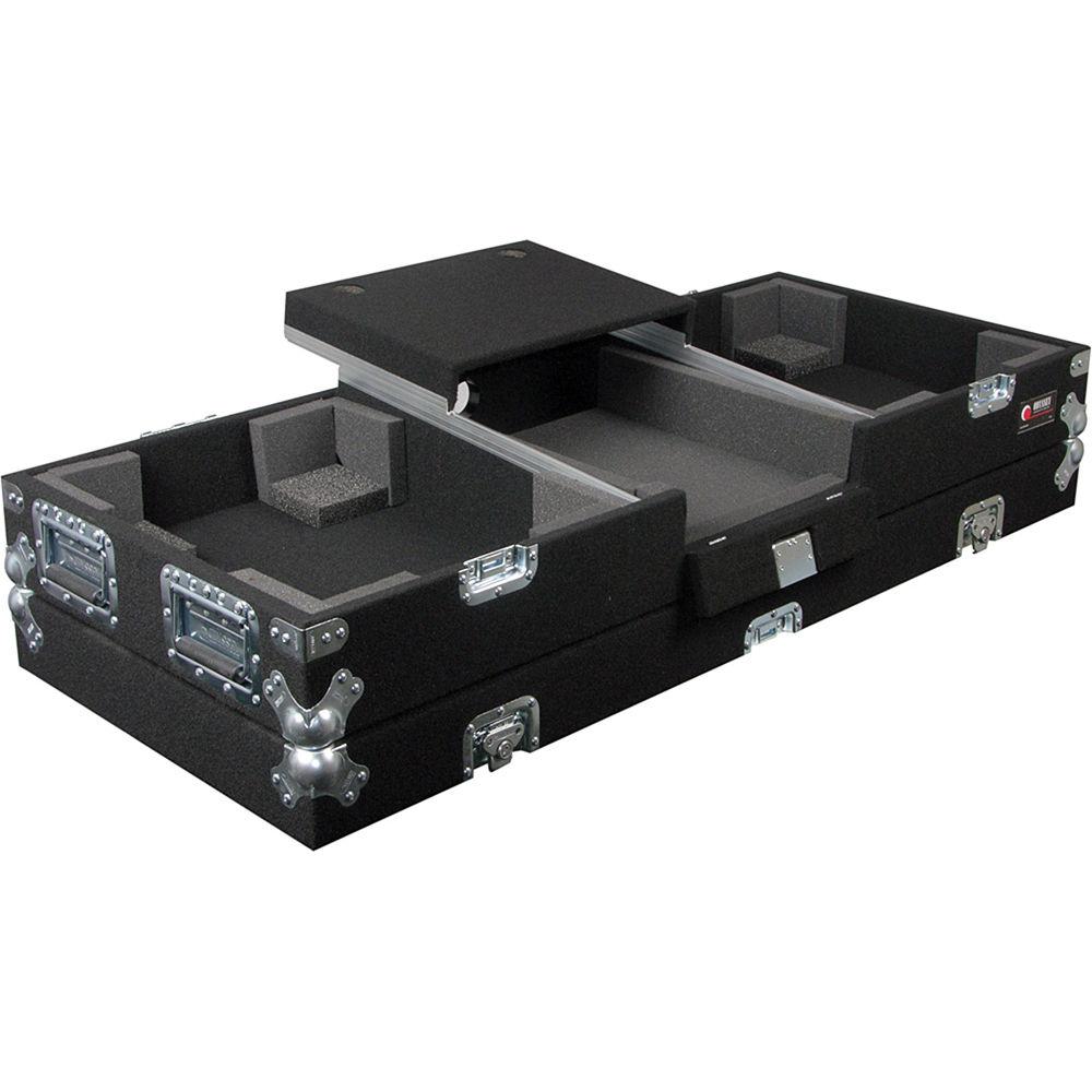 Odyssey Innovative Designs CGSBM12 Glide Style Carpeted Covered Turntable Coffin