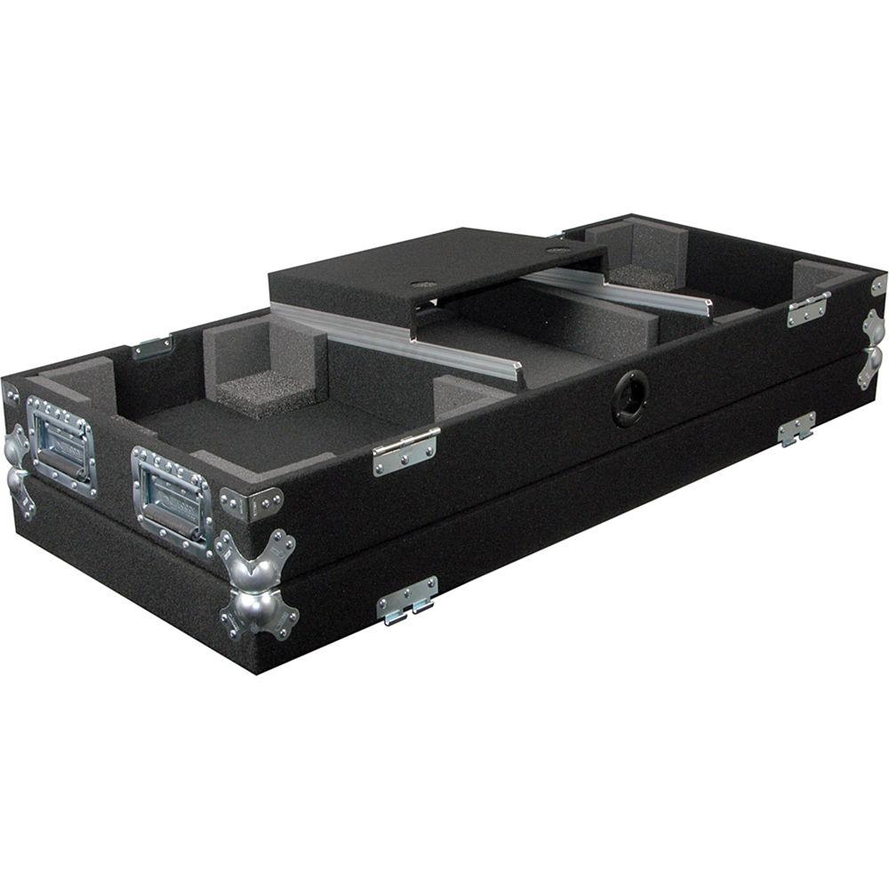 Odyssey Innovative Designs CGSBM12 Glide Style Carpeted Covered Turntable Coffin