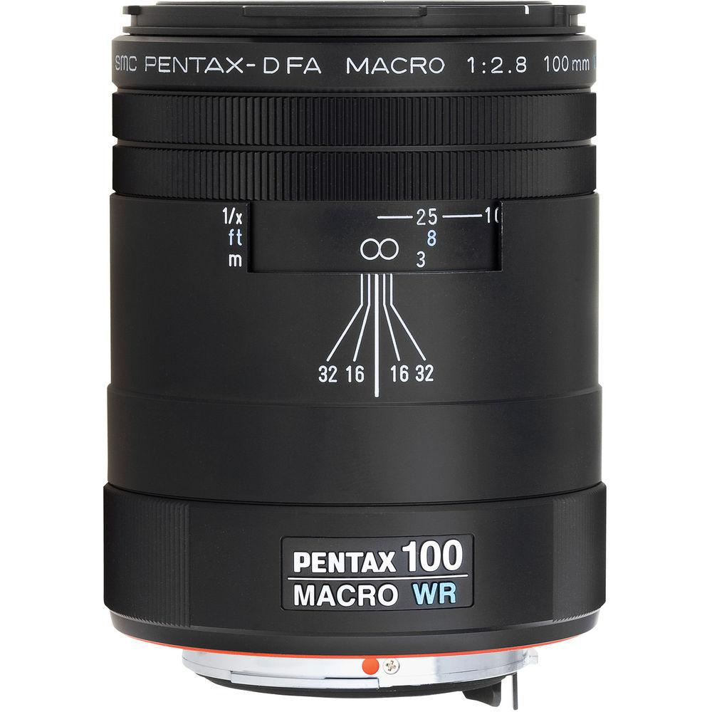 Pentax smc Pentax-D FA 100mm f 2.8 WR Macro Lens