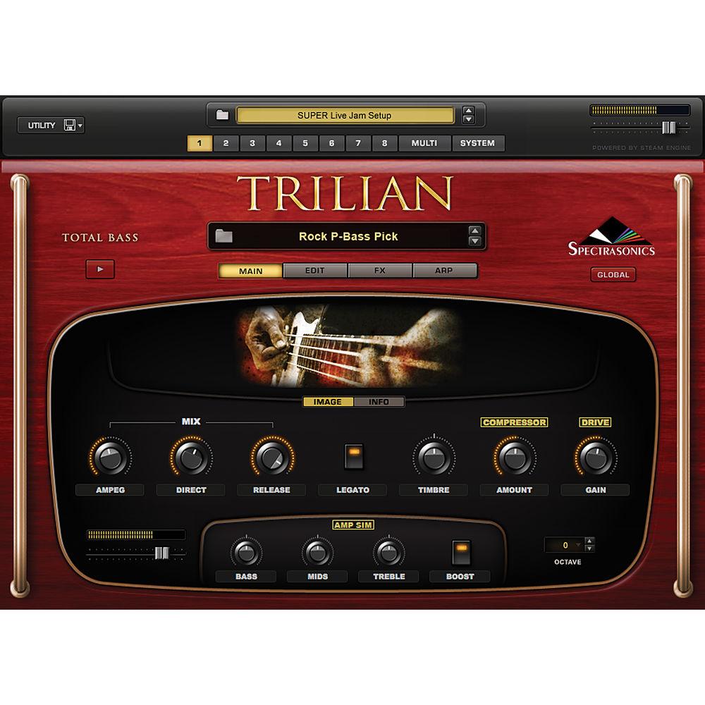 Spectrasonics Trilian - Total Bass Virtual Instrument