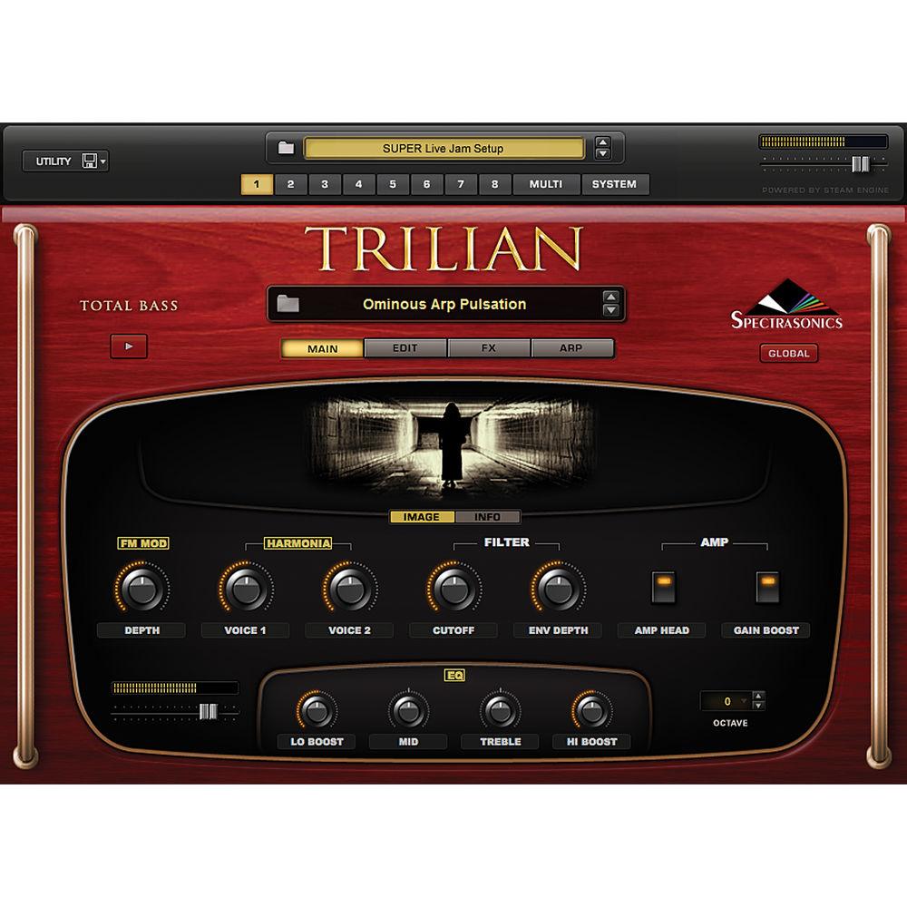 Spectrasonics Trilian - Total Bass Virtual Instrument