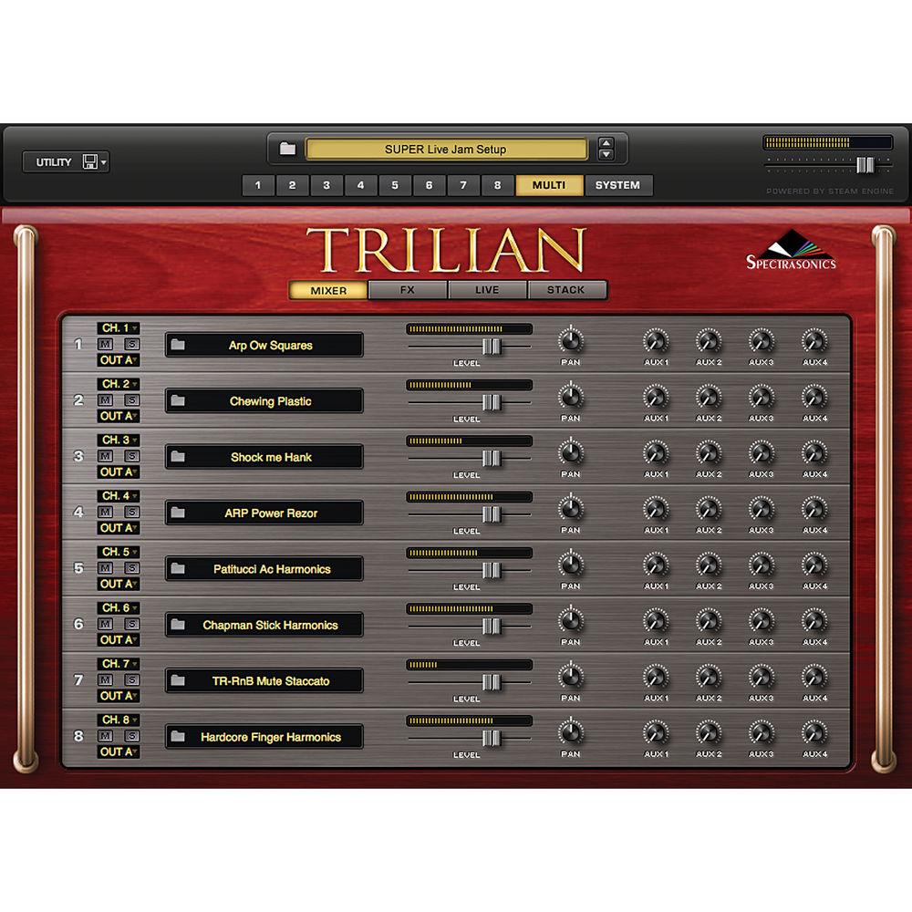 Spectrasonics Trilian - Total Bass Virtual Instrument