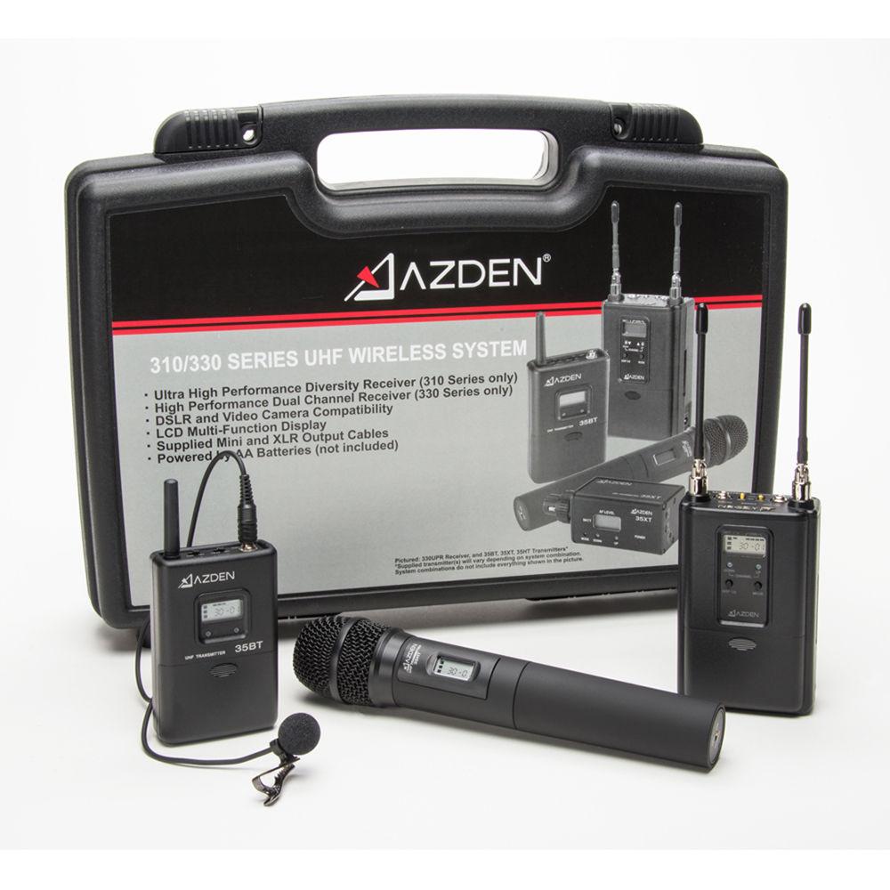 Azden 330LH UHF On-Camera Handheld & Bodypack System