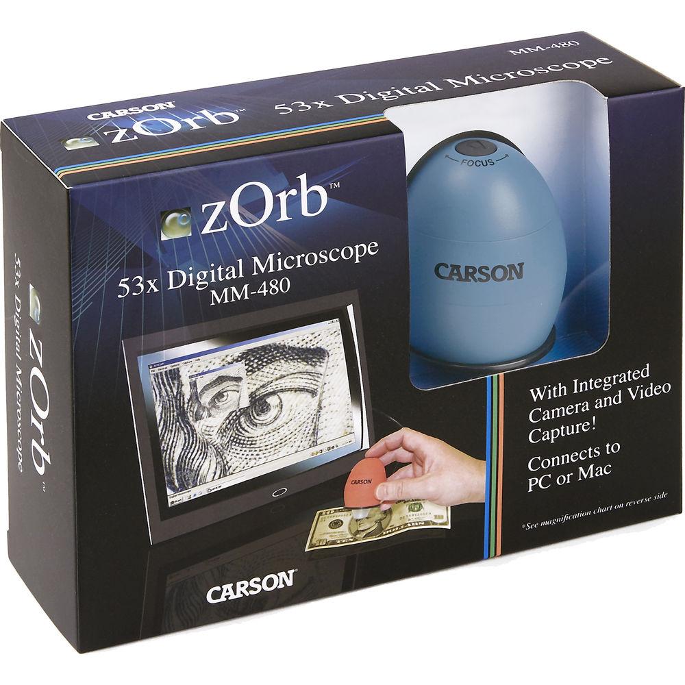 Carson zOrb Digital USB Microscope