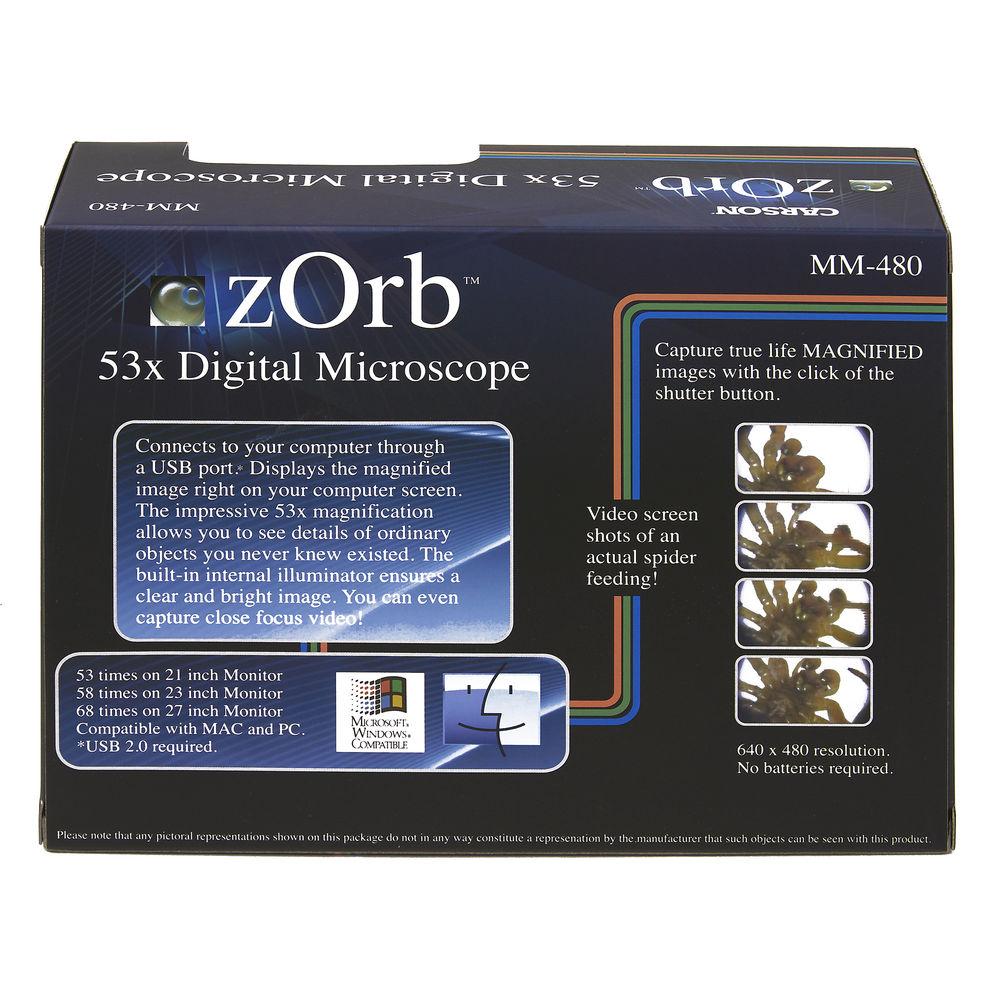 Carson zOrb Digital USB Microscope