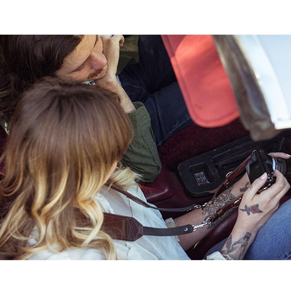 Heavy Leather NYC Classic Leather Camera Strap
