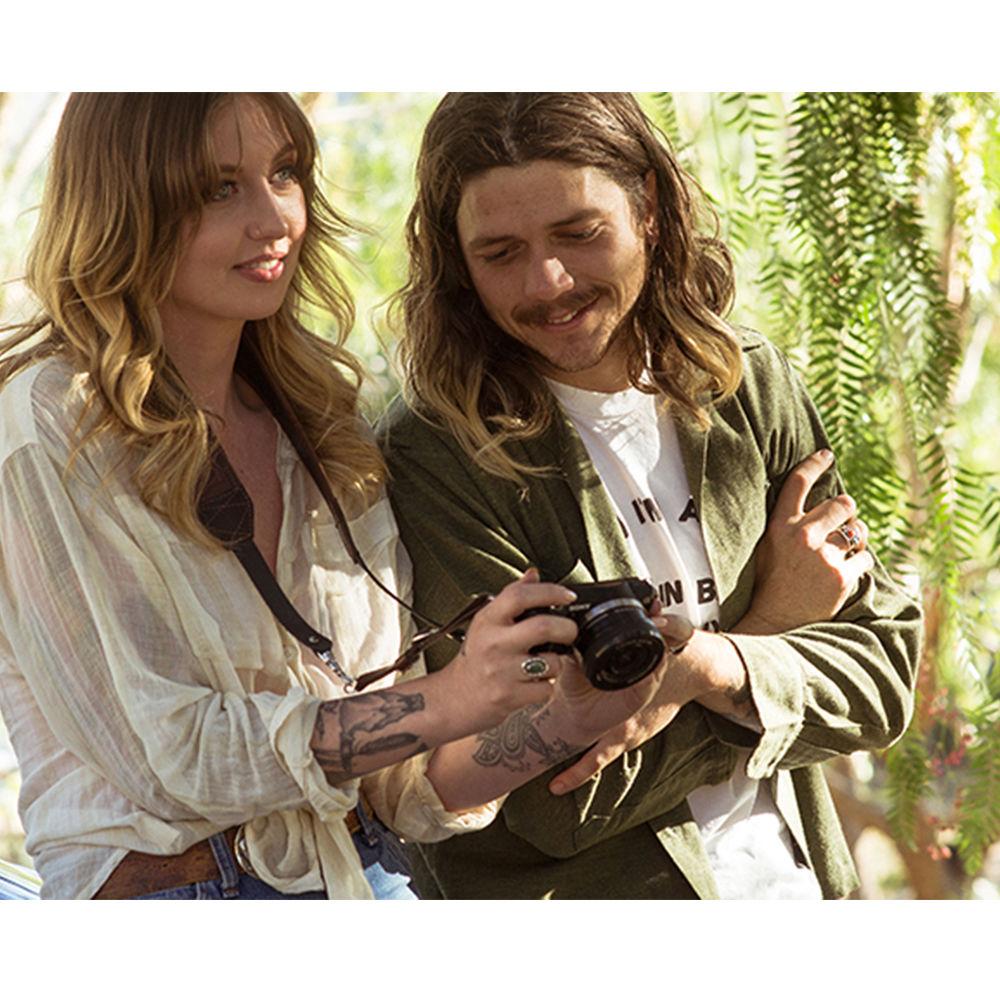 Heavy Leather NYC Classic Leather Camera Strap