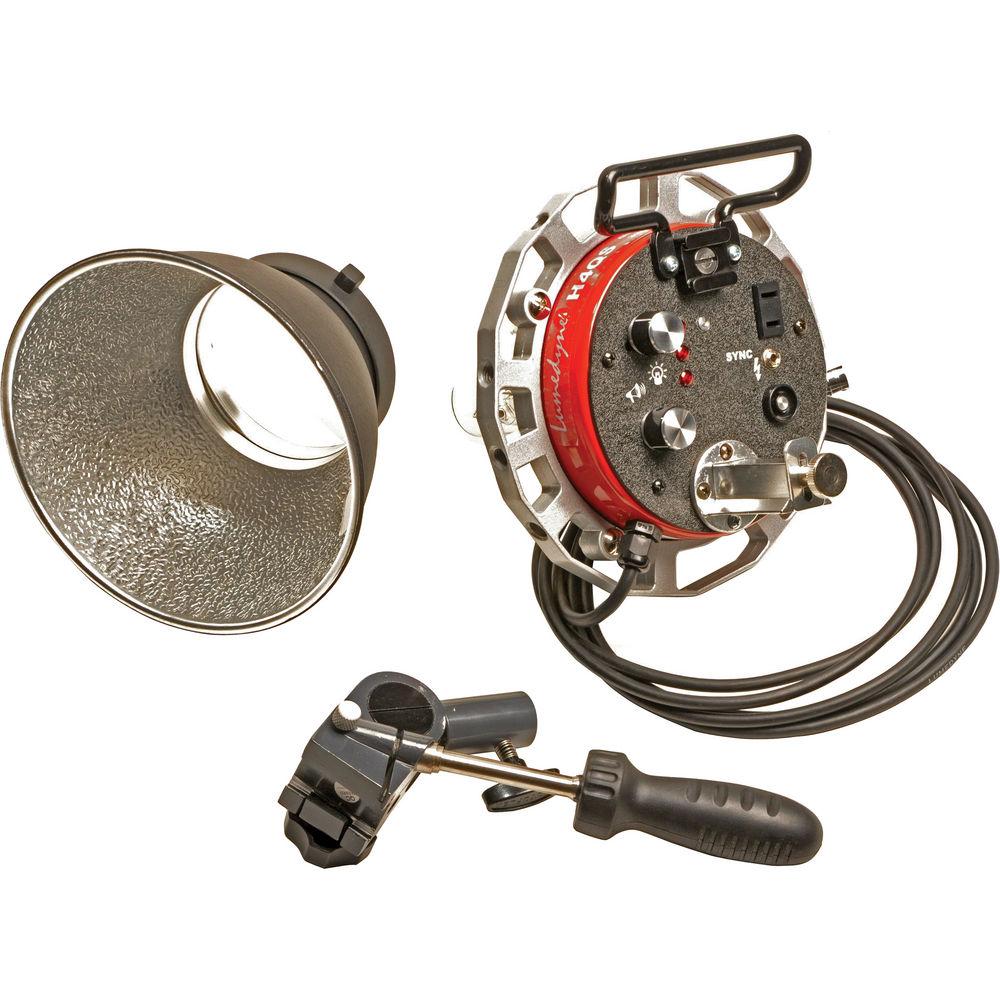 Lumedyne H4QS QuadSpeed 4-Bulb 3200Ws Head