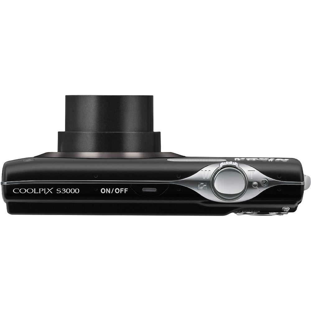 Nikon CoolPix S3000 Digital Camera - Refurbished