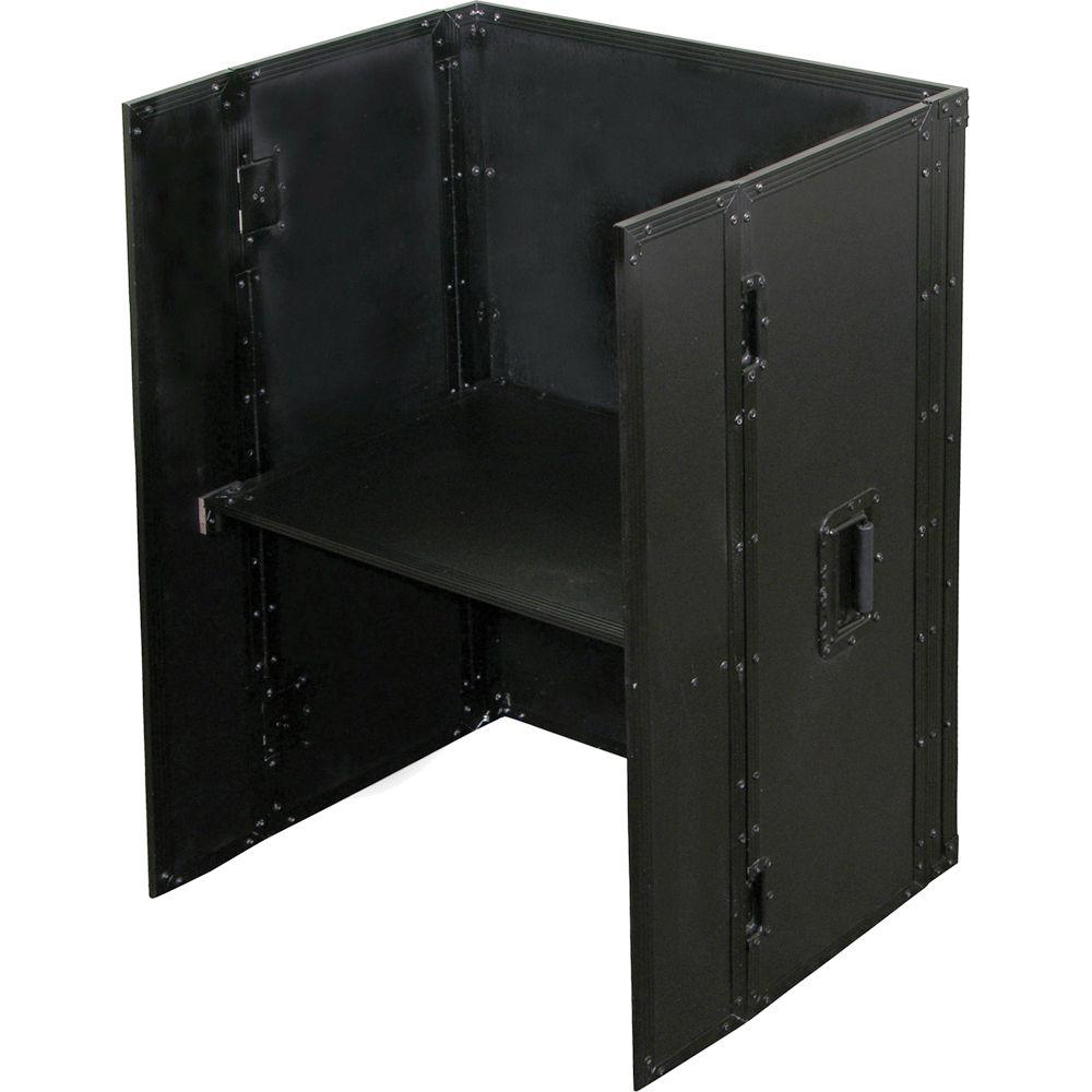 Odyssey Innovative Designs FZF2636BL Black Label Series Foldout DJ Stand