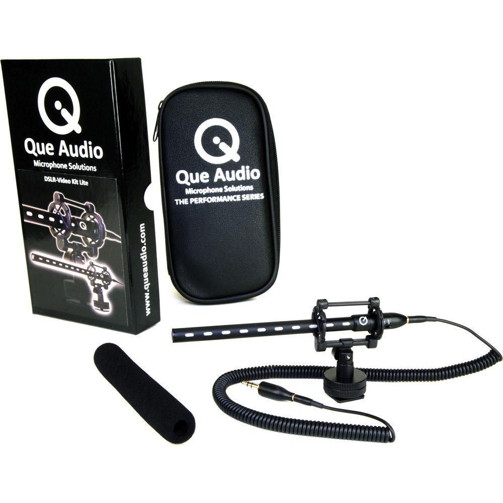 Que Audio Q DSLR-Video Microphone Kit Lite
