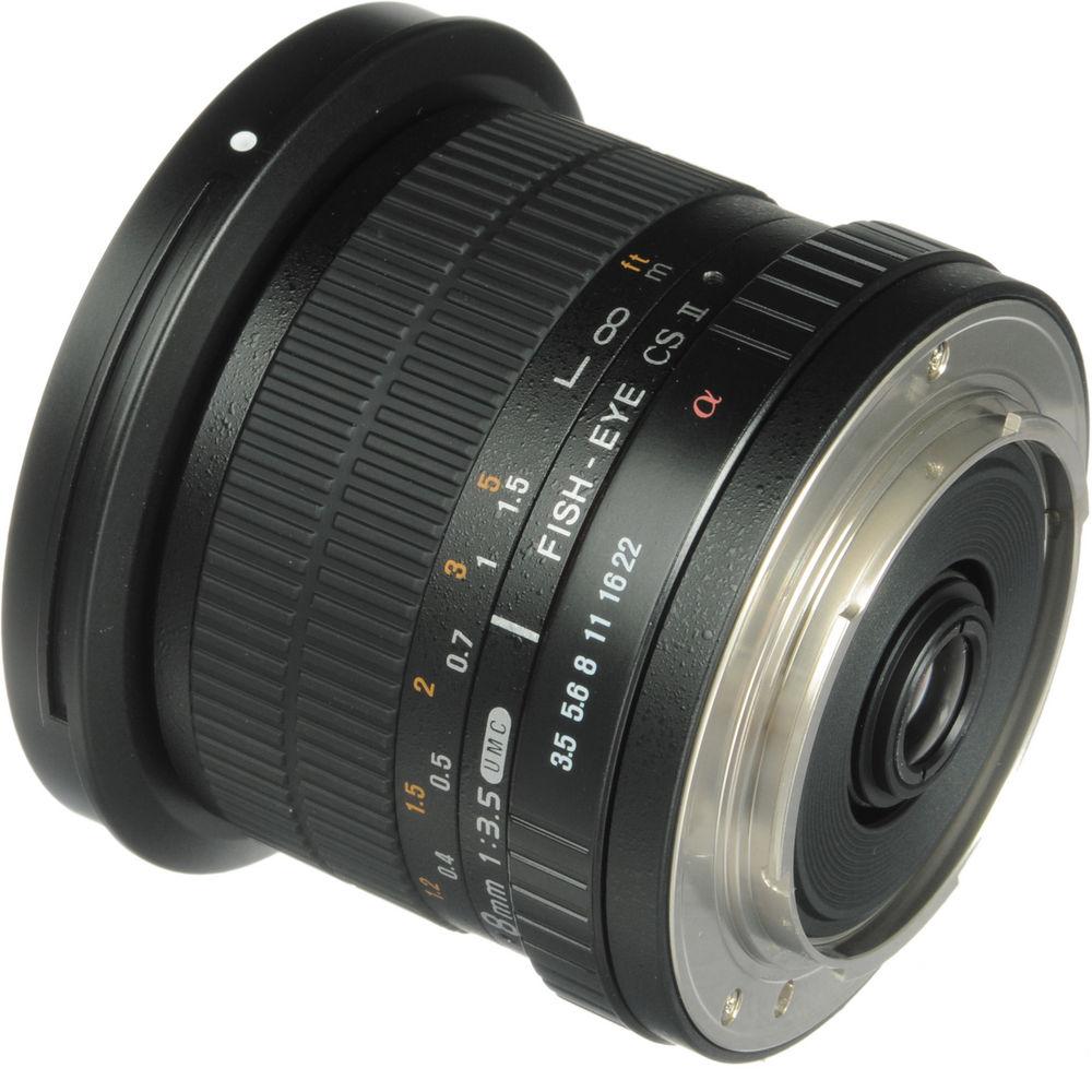Rokinon 8mm f 3.5 HD Fisheye Lens with Removable Hood for Sony