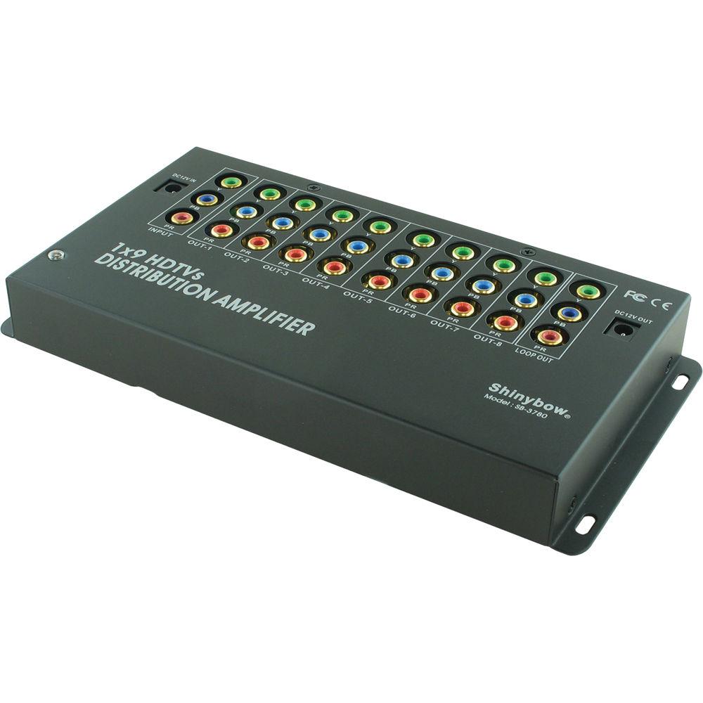 Shinybow SB-3780 1 x 9 Component Distribution Amplifier with Loop Output