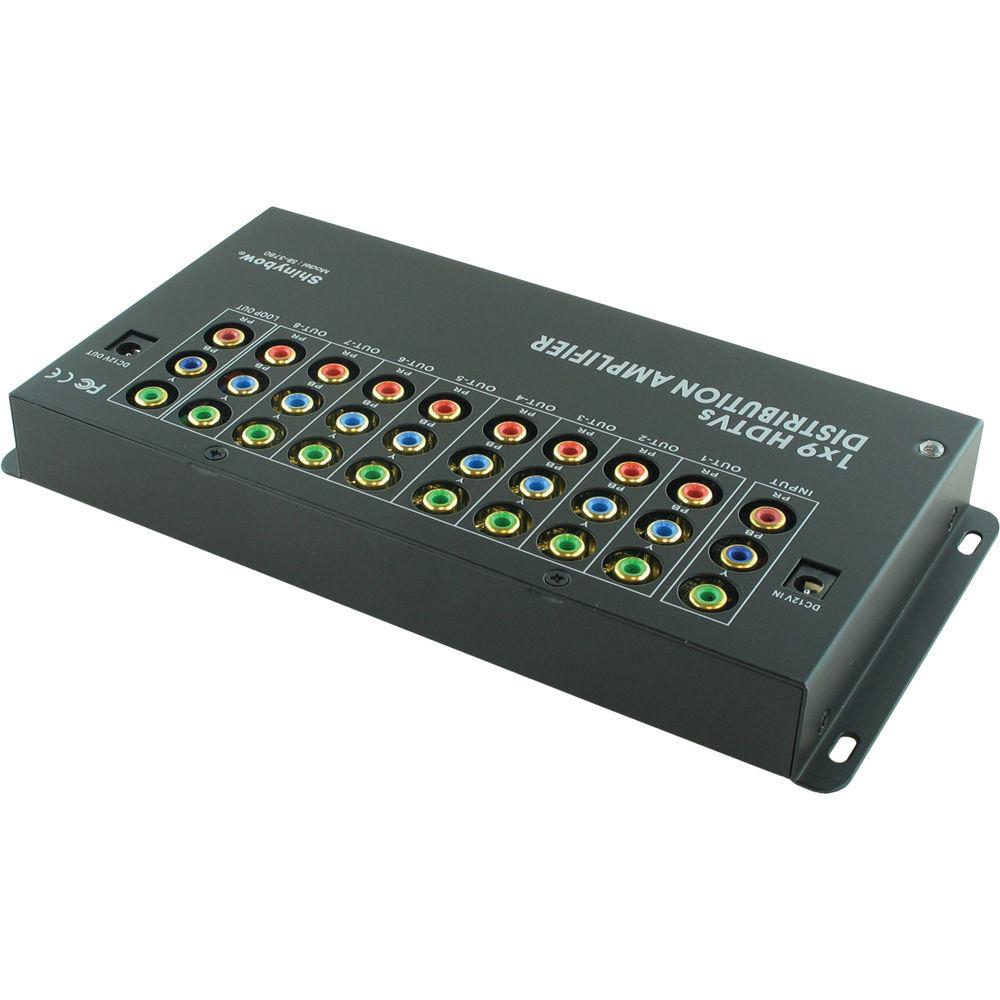 Shinybow SB-3780 1 x 9 Component Distribution Amplifier with Loop Output
