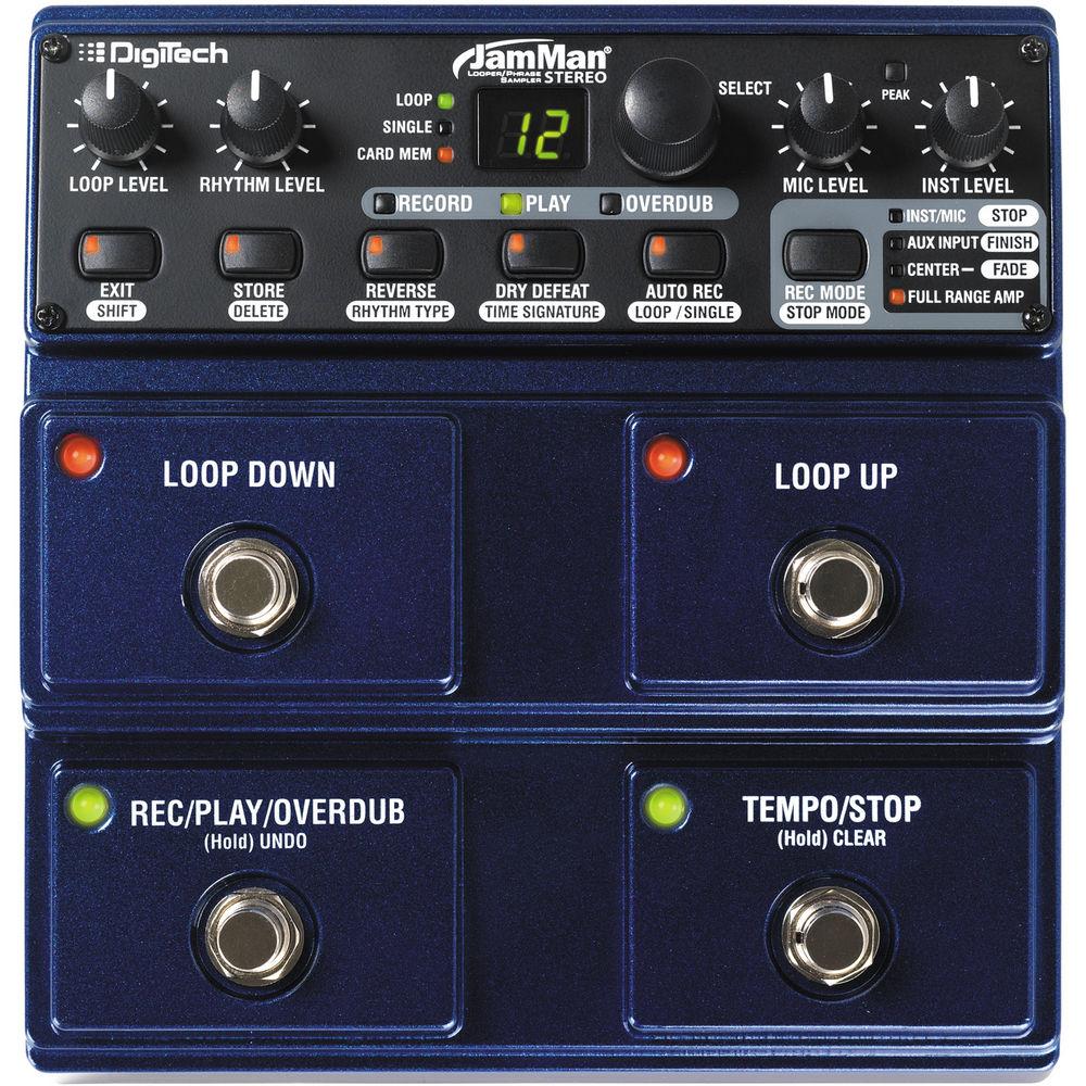 DigiTech JamMan Stereo - Looper Phrase Sampler