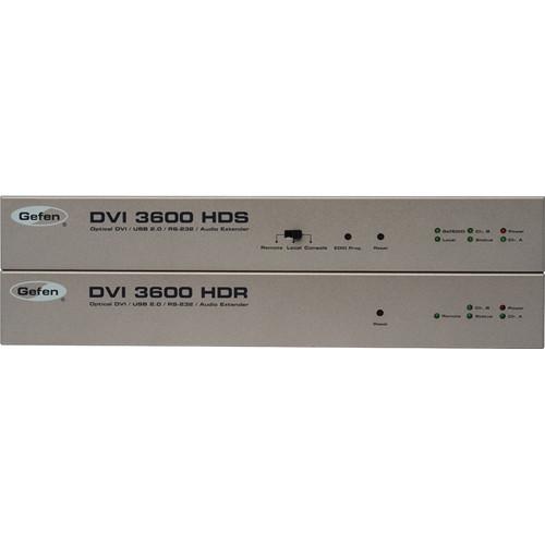 Gefen DVI 3600HD Optical DVI USB 2.0 RS-232 Audio Extender