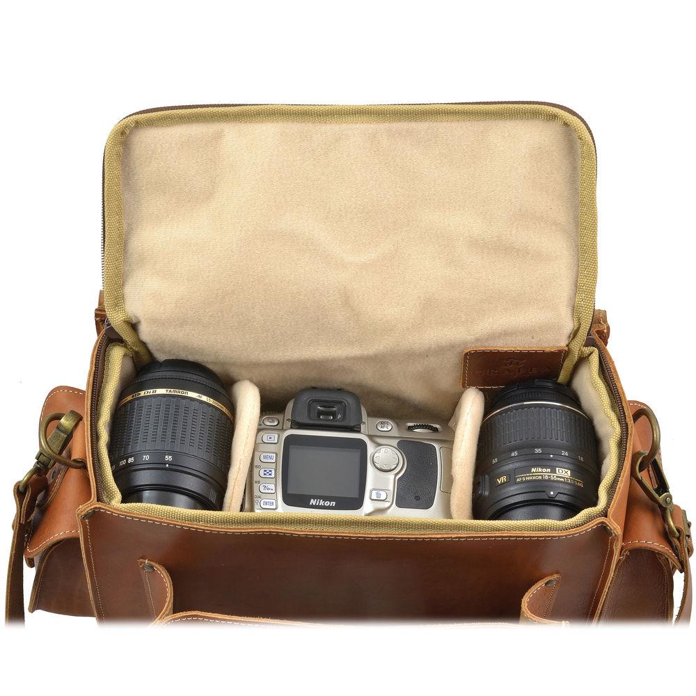 Grafea England Leather Camera Photo Bag
