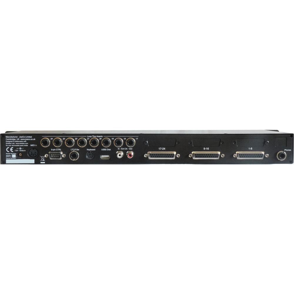 JoeCo BBR1D BLACKBOX RECORDER Rackmount Multi-Track Recorder