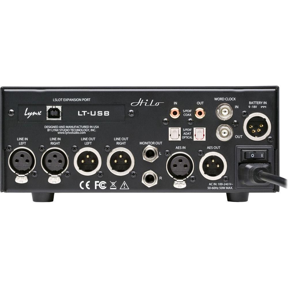 Lynx Studio Technology Hilo Reference A D D A Converter System with LT-USB USB Card