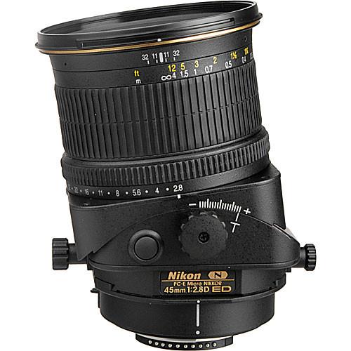 Nikon PC-E Micro-NIKKOR 45mm f 2.8D ED Tilt-Shift Lens