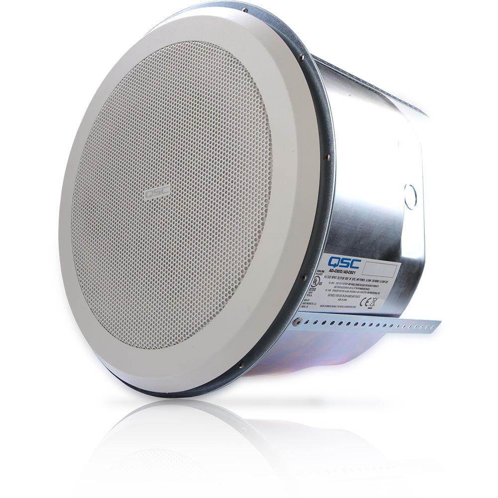 QSC AD-C820 High-Output Ceiling Mount Loudspeaker